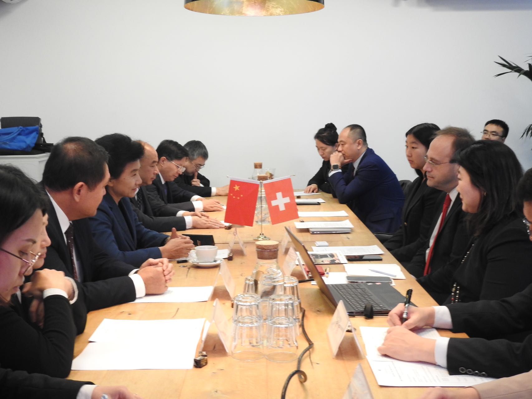 瑞士中国商会日内瓦分会协助黑龙江省梁惠玲省长团组在瑞士开展招商引资等活动